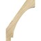 Ekena Millwork 6"W x 20"D x 28"H Imperial Rough Sawn Knee Brace, Douglas Fir BRC06X20X28IMP00RDF - alternate 3